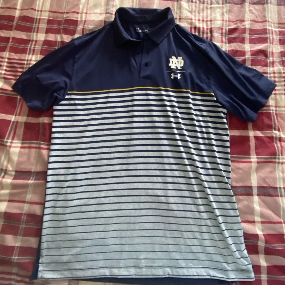 Notre Dame Under Armour Polo